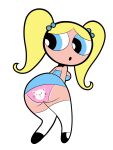 1girl aged_up ass big_ass blonde_hair blue_eyes bubble_ass bubble_butt bubbles_(ppg) cartoon_network fat_ass fat_butt female_only fully_clothed huge_ass looking_back panties powerpuff_girls scobionicle99 solo_female thick_ass thick_butt twin_tails warner_brothers