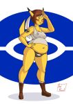  axel-rosered big_breasts lieutenant_surge&#039;s_raichu pokemon pokemorph pregnant raichu 