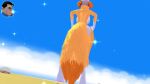 3d animated anthro ass beach breasts completely_nude dancing female_focus furry furry_female mmd music naked naughty_face nude paw_patrol sky skye_(paw_patrol) sound tail tetramundo video