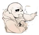... 2boys 2d 2d_(artwork) anger_vein angry animated_skeleton bottom_sans clothed digital_media_(artwork) disembodied_penis hooded_jacket hoodie jacket male male_focus monochrome penis penis_on_mouth penis_under_clothes penis_under_shirt sans sans_(undertale) skeleton solo_focus spoken_ellipsis tesno204 uke_sans undead undertale undertale_(series) unseen_male_face video_game_character video_games white_background yaoi