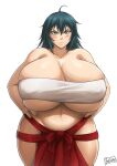  batako gigantic_ass gigantic_breasts hourglass_figure manyuu_chifusa manyuu_hikenchou 