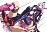  2girls bdsm blonde_hair bondage boots bound breasts chains choker cleavage cure_peach dutch_angle eas elbow_gloves femdom foot_fetish fresh_precure! frills gloves hairband hakaba_(dairiseki) higashi_setsuna high_heels jewelry knee_boots magical_girl momozono_love multiple_girls navel panties pantyshot precure red_eyes shackles shoes short_hair shorts silver_hair sitting sitting_on_face sitting_on_person spread_legs thighhighs twintails underwear upskirt white_hair white_panties yuri 