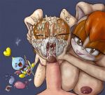  2013 anthro bad_parenting big_breasts blush breasts chao cheese_the_chao closed_eyes color condom cream_the_rabbit cub cum cum_in_mouth cum_inside cum_on_face cumshot daughter erection excito faceless_male facial female filled_condom first_person_view flat_chested furry group handjob hetero humanoid_penis interspecies lagomorph looking_at_viewer male mammal milf nipples nude orgasm parent penis rabbit sega semi_incest sex sonic_(series) sr vanilla_the_rabbit 
