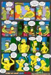 bart_simpson comic marge_simpson tagme the_simpsons yellow_skin 