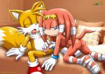  alluring bbmbbf handjob looking_at_viewer miles_&quot;tails&quot;_prower mobius_unleashed palcomix sega sonic sonic_(series) sonic_the_hedgehog_(series) tikal_the_echidna 