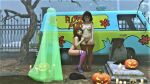  ass breasts daphne_blake erect_nipples glasses mystery_machine nude scooby-doo shaved_pussy stockings thighs velma_dinkley 