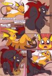 comic fuf nintendo pachirisu pokemon raichu tack&#039;s_experiment