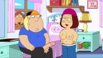  brother_and_sister chris_griffin family_guy gif guido_l lois_griffin meg_griffin semi_erection show_off voyeur 