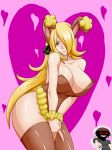  ass big_breasts breasts buneary buneary_(cosplay) bunny_ears bunnysuit cosplay cynthia pokemon shirona_(pokemon) war-off-evil 