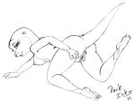  anus artist_name dark_inks dreamworks furry hanging_breasts marlene_(penguins) otter pawpads presenting_pussy pussy sideboob the_penguins_of_madagascar 