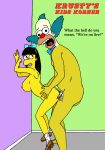  age_difference krusty_the_clown sbb sherri_mackleberry the_simpsons yellow_skin 