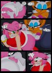  3barts amy_rose comic dat_ass rouge_the_bat sega sonic_the_hedgehog_(series) tagme tail tail_fetish tail_sex 