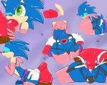 anal anal_penetration anus crossdressing cum cum_inside furry gaping gay girly knuckles_the_echidna male oral oral_sex panties penetration saliva sega sex shadence skirt sonic_(series) sonic_the_hedgehog spreading stockings underwear 