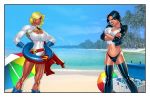 2_girls big_breasts dc_comics justice_league power_girl wonder_woman