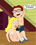  american_dad anal francine_smith incest mother_and_son piss 