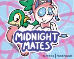 blush comic cover_page midnight_mates nintendo pokefound pokemon snivy sylveon
