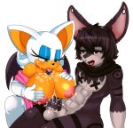  1girl 2016 anthro areola bat big_breasts breasts cum cum_on_breasts erect_nipples erection furry huge_breasts licking male mammal matospectoru nipples nude oral paizuri penis penis_lick rouge_the_bat sega sex testicles tongue tongue_out unknown_species 