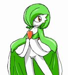  chest_jewel creatures_(company) game_freak gardevoir gen_3_pokemon green_hair hair_over_one_eye nintendo pokemon pokemon_(anime) pokemon_(creature) pokemon_(game) pokemon_(species) pussy red_eyes simight 