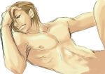 1boy abs ace_attorney bara human male male_only matt_engarde nude solo tagme yaoi 