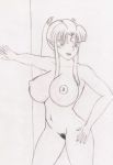  1girl breasts female female_only inuyasha nude pubic_hair sesshomaru&#039;s_mom solo 