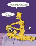  bart_simpson lisa_simpson text the_fear the_simpsons yellow_skin 