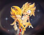  amy_rose ass breast_grab breasts cum nipples nolegal nude sonic sonic_(series) sonic_the_hedgehog super_amy super_sonic 