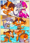  archie_comics bbmbbf comic espio_the_chameleon furry mobius_unleashed nic_the_weasel nicolette_the_weasel palcomix sega sonic_boom stickin&#039;_around_(comic) sticks_the_jungle_badger 