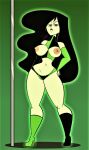  boots breasts erect_nipples kim_possible panties shego thighs 