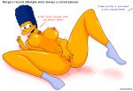  marge_simpson tagme the_simpsons white_background yellow_skin 