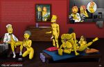  1girl aged_up american_dad barbara_pewterschmidt bart_simpson big_breasts carter_pewterschmidt clothing crossover family_guy francine_smith hayley_smith human lingerie lois_griffin meg_griffin monocone shaved_pussy the_simpsons tricia_takanawa 