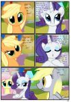  applejack comic derpy_hooves fluttershy friendship_is_magic my_little_pony pyruvate rarity_(mlp) the_usual 
