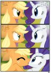  applejack comic friendship_is_magic my_little_pony pyruvate rarity_(mlp) the_usual 
