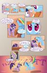  a_fun_trick friendship_is_magic magic my_little_pony pegasus rainbow_dash twilight_sparkle unicorn 
