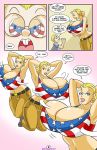  age_difference breast_focus edward_melons glassfish huge_breasts incest major_wanda_melons military_uniform mother_and_son original original_character porncomix size_difference swaying_breasts 