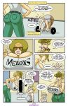  age_difference edward_melons exercise_machine glassfish huge_breasts incest major_wanda_melons military_uniform mother_and_son original original_character porncomix size_difference 