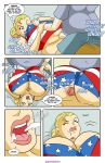 age_difference breast_focus cum cum_in_mouth edward_melons glassfish huge_breasts incest major_wanda_melons military_uniform mother_and_son original original_character paizuri porncomix rape size_difference swallowing_cum