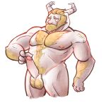 1boy 2010s 2015 2d 2d_(artwork) anthro anthro_only arm_hair asgore_dreemurr bara barazoku beard biceps blonde blonde_hair blush body_hair boss_monster buttdawg caprine chest_hair digital_media_(artwork) dilf erection floppy_ears fur furry furry_male furry_only genitals goat goat_boy goat_ears goat_horns hair hairy happy_trail horn horns humanoid_genitalia humanoid_penis looking_at_genitalia looking_at_own_penis looking_at_penis looking_down male male_anthro male_nipples male_only mammal mature mature_male monster monster_boy nipples nude pecs penis pubes simple_background solo_anthro solo_male standing stomach_hair undertale undertale_(series) video_game_character video_game_franchise video_games white_background white_fur yellow_fur