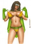 artist_request breasts dc_comics freedom_fighters phantom_lady phantom_lady_(dc) sandra_knight source_request