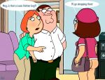 breasts family_guy lois_griffin meg_griffin peter_griffin puffy_pussy uso_(artist)