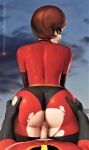  anus ass bodysuit erect_penis helen_parr shaved_pussy the_incredibles thighs torn_bodysuit vaginal 