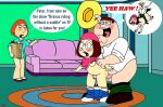  blushing breasts dialogue erection family_guy father_&amp;_daughter imagining incest lois_griffin meg_griffin nude_female nude_male peter_griffin puffy_pussy rape red_anus uso_(artist) 