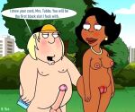 cartoon_milf chris_griffin donna_tubbs family_guy interracial puffy_pussy the_cleveland_show uso_(artist)