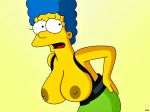  breasts marge_simpson nipples tagme the_simpsons yellow_skin 