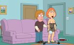 anthony_(family_guy) blackzacek breasts cmdrzacek drunk erect_nipples family_guy lois_griffin negligee panties see-through thighs white_breasts