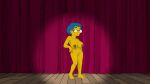  big_breasts erect_nipples glasses large_areolae luann_van_houten nude shaved_pussy the_simpsons thighs 