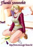  art_of_fighting king_(snk) king_of_fighters panties_around_ankle snk 