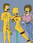  lisa_simpson maude_flanders ned_flanders the_fear the_simpsons yellow_skin 