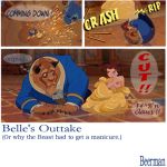  beauty_and_the_beast beerman crossover disney lilo_and_stitch princess_belle stitch tagme the_beast 