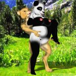  bear breeding cum feline kitsunezetsumei mammal nipples panda penis pregnant pussy sabertooth sex 