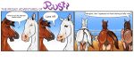  beastiality belly_riding horse_penis milf nude_female the_frisky_adventures_of_rusty 
